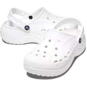 Crocs Womens Baya Platform Clogs Sz 8W New